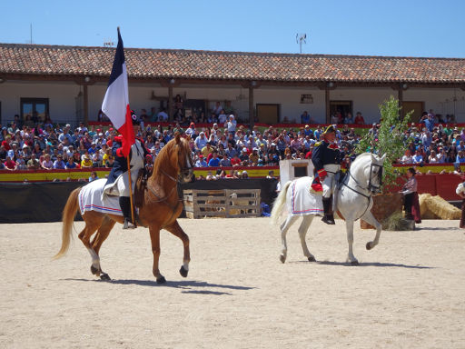 Colmenar de Oreja, Spanien, Guerra de la Independencia 1810, französische Offiziere zu Pferd