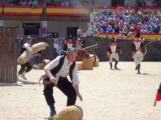 Colmenar de Oreja, Spanien, Guerra de la Independencia 1810, Überfall von fünf Einheimischen auf die französischen Truppen