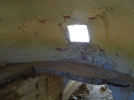 Colmenar del Arroyo, Spanien, Blockhaus 13, Bunker, Innenraum des Bunkers