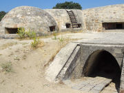 Colmenar del Arroyo, Spanien, Blockhaus 13, Bunker, Ansicht des Bunkers