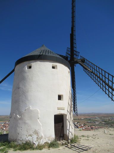 Historische Windmühlen, Consuegra, Spanien, Windmühle Mochilas