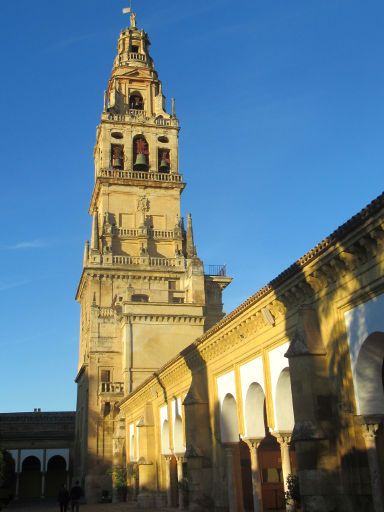 Moschee Kathedrale Glockenturm, Córdoba, Spanien, Ansicht vom Innenhof