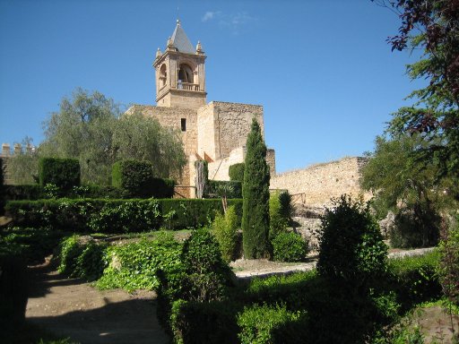 Antequera, Spanien, Glockenturm der Burg