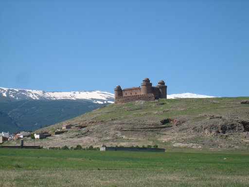 La Calahorra, Spanien, Burg in der Nähe von Gaudix