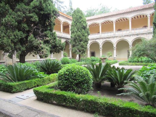 Kloster San Jerónimo und Palast Karl V., Cuacos de Yuste, Spanien, zweiter quadratischer Kreuzgang