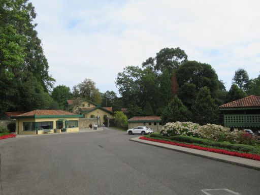 La Quinta de Selgas, Cudillero, Spanien, kostenlose Parkpl&auml;tze und Haupteingang