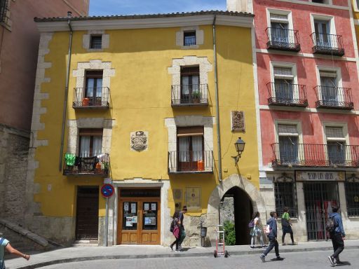 Cuenca, Spanien, Tourismusinformation in der Nähe vom Plaza Mayor