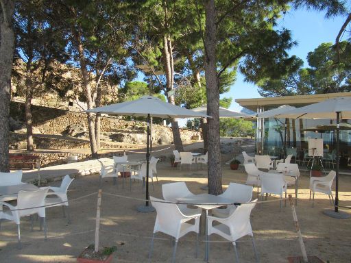 Burg von Dénia, Dénia, Spanien, Cafetería