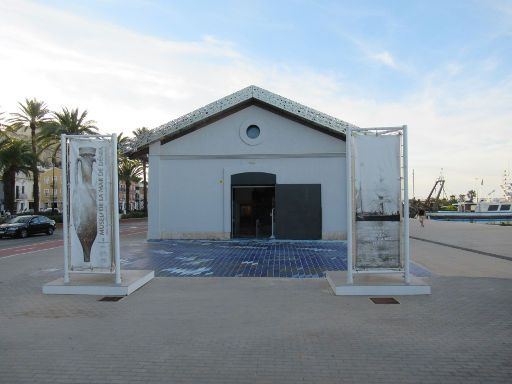 Museu de la mar de Dénia, Dénia, Spanien, Eingang