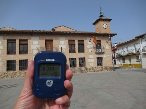 Radioaktivit&auml;t Messstelle, El Casar, Spanien, Rathaus / Ayuntamiento El Casar