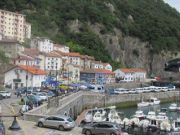 Elantxobe, Spanien, Hafen mit Sportbooten