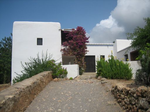 Es Trui de ca n’Andreu, Eingang zum Hof, Ibiza, Spanien