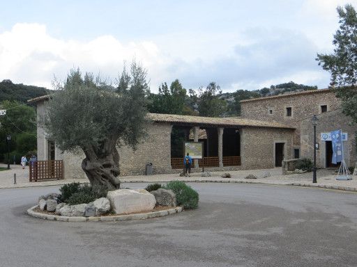 Kloster Lluc, Escorca, Mallorca, Spanien, Eingang und Kartenverkauf
