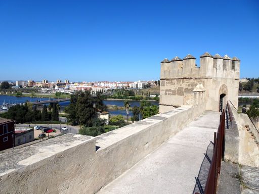 Extremadura, Spanien, Alcazaba de Badajoz