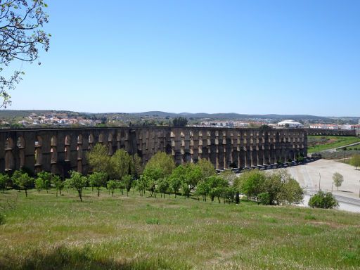 Extremadura, Spanien, Elvas, Portugal, Wasserbrücke