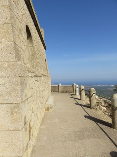 Sant Salvador, Felanitx, Mallorca, Spanien, Rundgang außerhalb der Kapelle