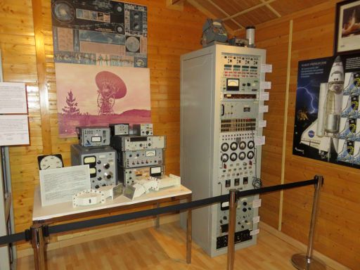 Museo Lunar, Fresnedillas de la Oliva, Madrid, Spanien, Kommunikationsgeräte