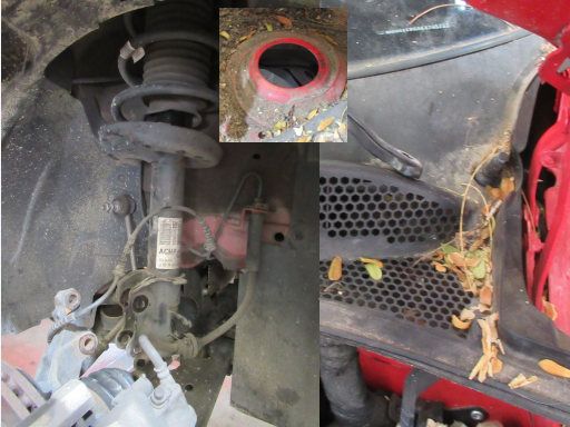BriCar Boxes, Auto Mietwerkstatt, Fuenlabrada, Madrid, Spanien, Opel Corsa E Ausbau Sto&szlig;d&auml;mpfer
