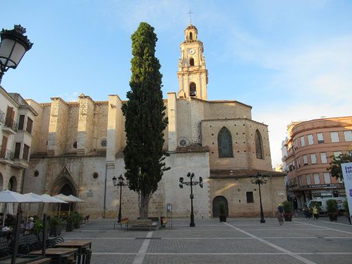 Gandía, Spanien, Stiftskirche am Plaza Major