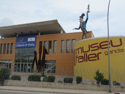 Museu Faller de Gandía, Gandía, Spanien, Außenansicht in der Carrer Sant Marti de Porres 29, 46701 Gandía