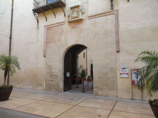 Palau Ducal dels Borja, Gandía, Spanien, Eingang