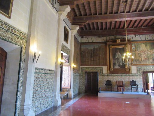 Palau Ducal dels Borja, Gandía, Spanien, Kronensaal in der zweiten Etage