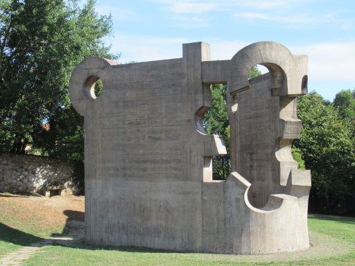 Gernika, Spanien, Skulptur Das Haus unseres Vaters