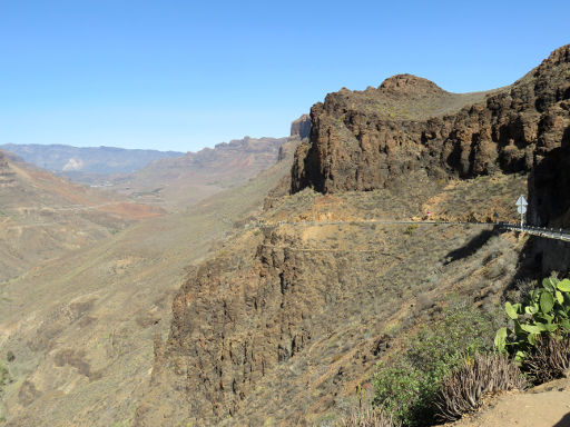 Gran Canaria, Spanien, Aussichtspunkt Tunte an der GC-60