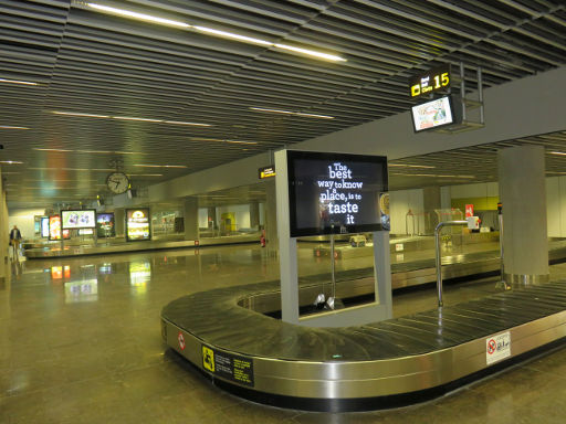 Flughafen Gran Canaria, LPA, Spanien, Gepäckbänder Ankunft