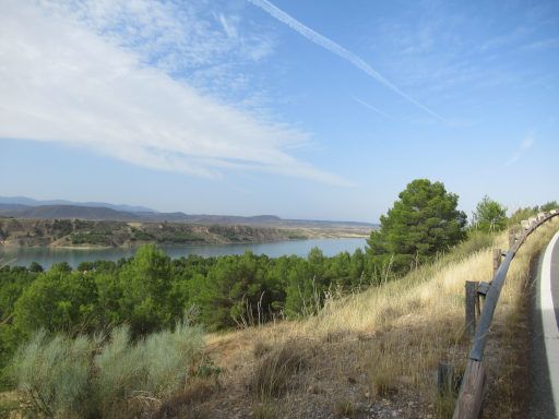 Traves&iacute;a a nado Embalse del Negrat&iacute;n 2026, Stausee , Schwimmwettbewerb, Granada, Spanien, Landschaft am Stausee Negrat&iacute;n