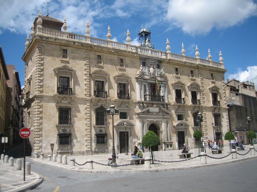 Granada, Spanien, Casa de los Agreda am Plaza Santa Ana