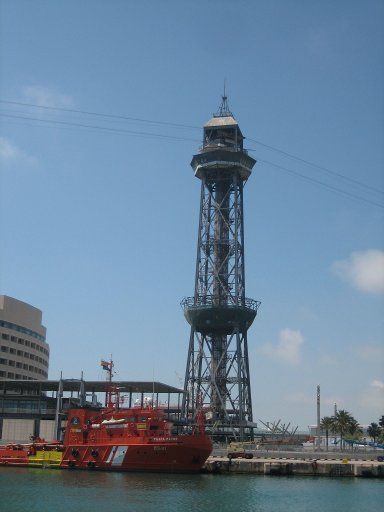 Hafenrundfahrt Las Golondrinas®, Barcelona, Spanien,Transbordador Aeri