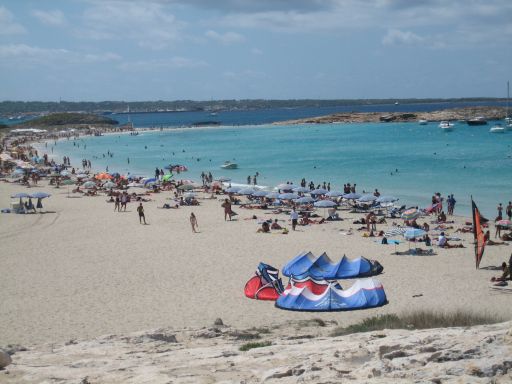 Formentera Platja Illetes, Ibiza, Spanien