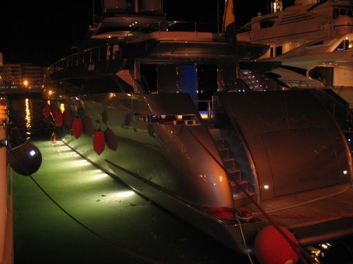 Hafen La Marina, Ibiza, Spanien