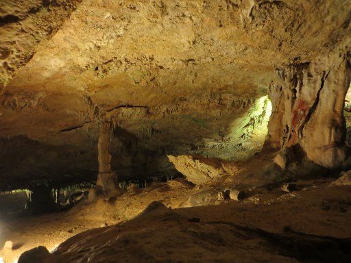 Cova de Can Marçà, Ibiza, Spanien, Tropfsteinhöhle