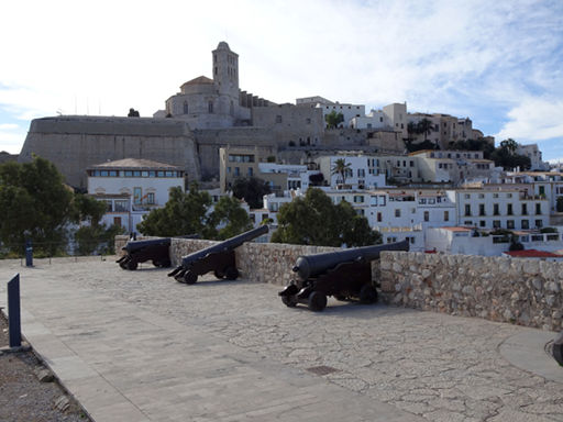 Dalt Vila, Ibiza, Spanien, Festungsanlage