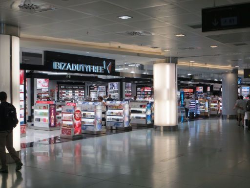 Flughafen Ibiza, IBZ, Spanien, Ibiza Duty Free