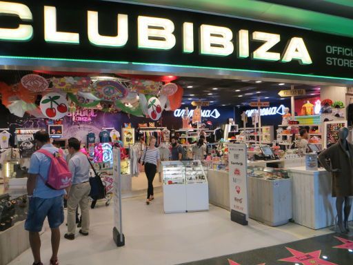 Flughafen Ibiza, IBZ, Spanien, Club Ibiza Official Store