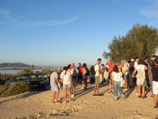 ibiziOWS 2025, Ibiza, Spanien, Treffpunkt Cap des Falcó und Ausgabe Starterpaket