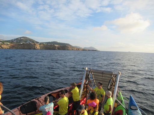 ibiziOWS 2025, Ibiza, Spanien, Strecke entlang der Küste