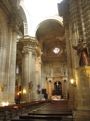 Jerez de la Frontera, Spanien, Kathedrale Innenansicht