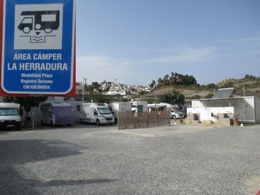 La Herradura, Spanien, Wohnmobil Stellplatz