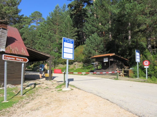 La Laguna negra, Soria, Spanien, Beginn Fußweg oder Busfahrt