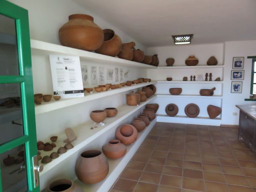 Bauernmuseum, San Bartelomé, Lanzarote, Spanien, Herstellung von Kürgen, Fässer und Vasen