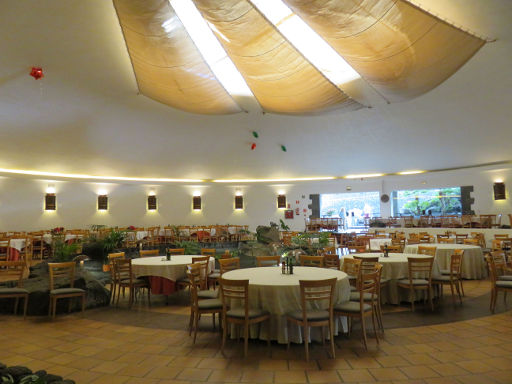 Bauernmuseum, San Bartelomé, Lanzarote, Spanien, Restaurant unterirdischer Saal