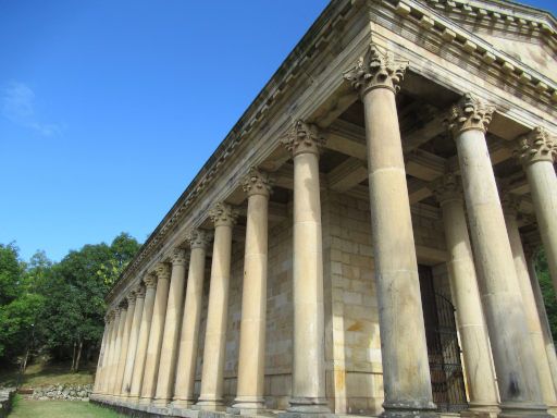 Kirche von San Jorge, Parthenon, Las Fraguas, Spanien, S&auml;ulen