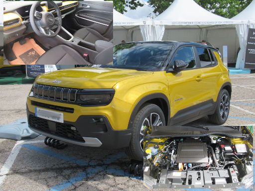 MOGY, Feria de la movilidad y sostenibilidad 2023, Las Rozas de Madrid, Spanien, JEEP® Avenger