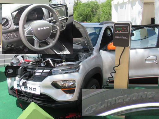 MOGY, Feria de la movilidad y sostenibilidad 2023, Las Rozas de Madrid, Spanien, DACIA Spring