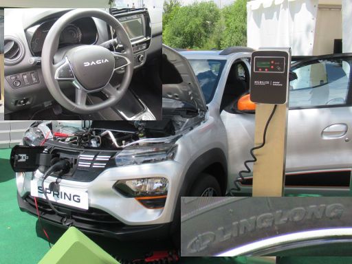 MOGY, Feria de la movilidad y sostenibilidad 2023, Las Rozas de Madrid, Spanien, DACIA Spring