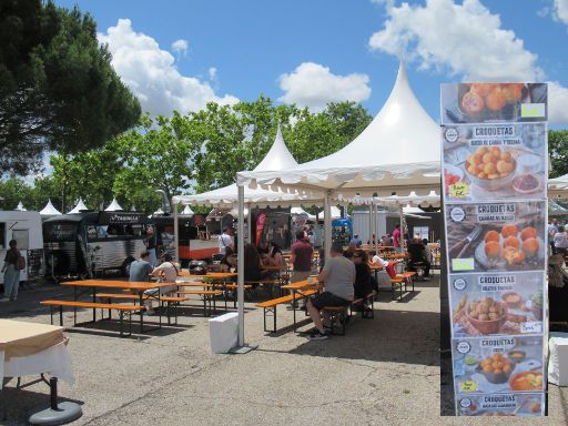 MOGY, Feria de la movilidad y sostenibilidad 2023, Las Rozas de Madrid, Spanien, Food Trucks